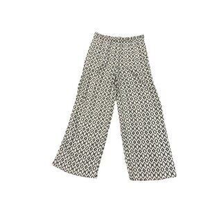 Banana Republic WIde Leg Geometric Print Pants Sz Medium